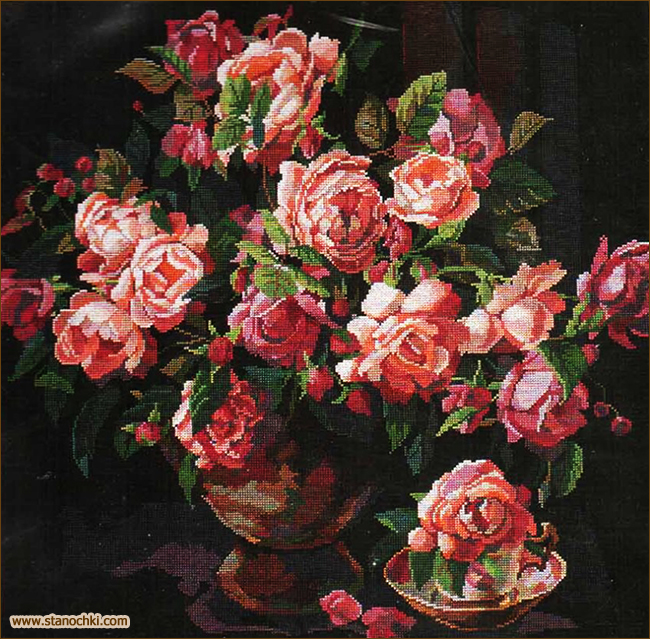 Classic Roses Bucilla (45474)    ()