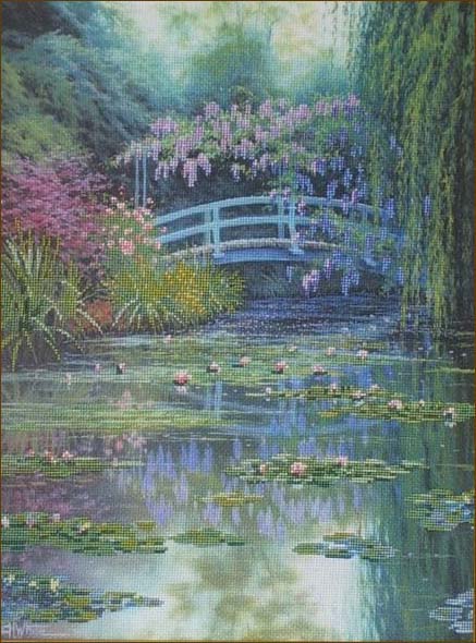 Monets Japanese Bridge Picture 30929 Candamar Designs (30929)       ()