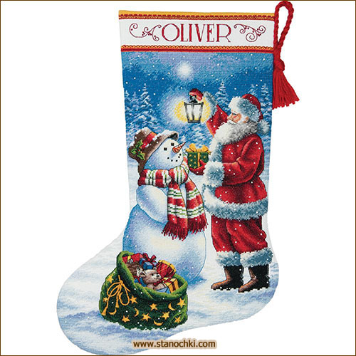 Dimensions Holiday Glow Stocking 70-08952       Dimensions The Golden Collection ()