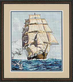 Dimensions Clipper Ship Voyage 03886      Dimensions ()