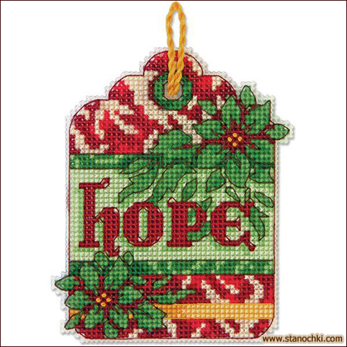 Dimensions 70-08887 Hope Ornament      Dimensions ()