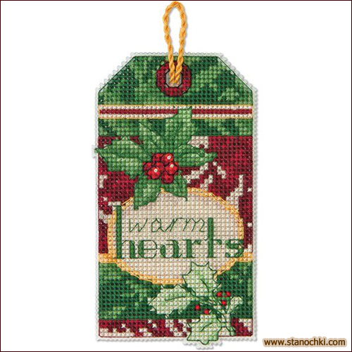 Dimensions 70-08892 Warm Hearts Ornament       Dimensions ()