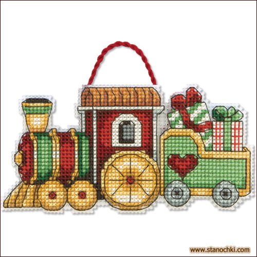 Dimensions 70-08897 Train Ornament      Dimensions ()