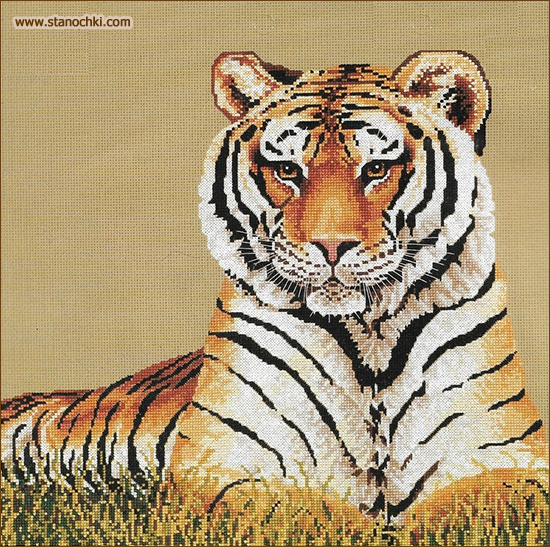       Resting Tiger (106-29) Janlynn ()