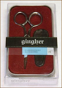    Gingher Embroidery Scissors 4''() ( 1)